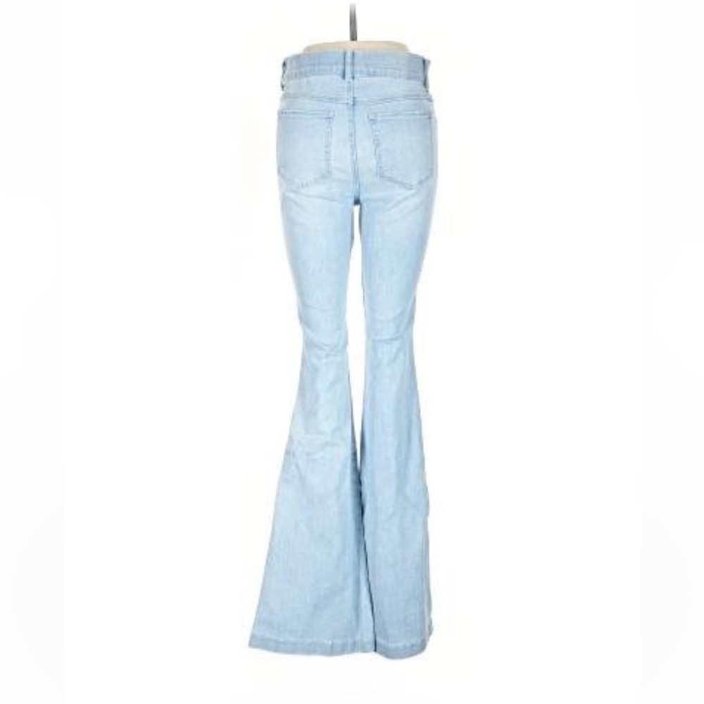 SPANX Light Wash Flare Stretch Jeans